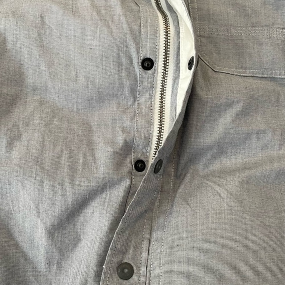 G-Star Raw Denim Zipper and Snap Button Closure Front Size Medium - Picture 7 of 14